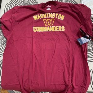 Brand new Washington Commanders shirt.